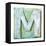 Wooden Alphabet Block, Letter M-donatas1205-Framed Stretched Canvas