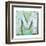 Wooden Alphabet Block, Letter M-donatas1205-Framed Art Print