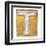 Wooden Alphabet Block, Letter T-donatas1205-Framed Art Print