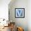 Wooden Alphabet Block, Letter V-donatas1205-Framed Stretched Canvas displayed on a wall