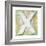 Wooden Alphabet Block, Letter X-donatas1205-Framed Art Print