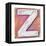 Wooden Alphabet Block, Letter Z-donatas1205-Framed Stretched Canvas