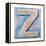 Wooden Alphabet Block, Letter Z-donatas1205-Framed Stretched Canvas