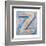 Wooden Alphabet Block, Letter Z-donatas1205-Framed Art Print