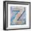 Wooden Alphabet Block, Letter Z-donatas1205-Framed Art Print