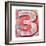 Wooden Alphabet Block, Number 3-donatas1205-Framed Premium Giclee Print