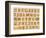 Wooden Alphabet Blocks With Letters And Numbers-donatas1205-Framed Premium Giclee Print