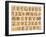 Wooden Alphabet Blocks With Letters And Numbers-donatas1205-Framed Art Print