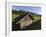 Wooden Barns Dot the Alpine Landscape, Near Garmisch-Partenkirchen and Mittenwald, Bavaria, Germany-Gary Cook-Framed Photographic Print