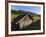 Wooden Barns Dot the Alpine Landscape, Near Garmisch-Partenkirchen and Mittenwald, Bavaria, Germany-Gary Cook-Framed Photographic Print