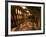 Wooden Barrels with Aging Wine in Cellar, Domaine E Guigal, Ampuis, Cote Rotie, Rhone, France-Per Karlsson-Framed Photographic Print