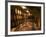 Wooden Barrels with Aging Wine in Cellar, Domaine E Guigal, Ampuis, Cote Rotie, Rhone, France-Per Karlsson-Framed Photographic Print