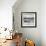 Wooden Bench overlooking a Florida wild Beach-Philippe Hugonnard-Framed Photographic Print displayed on a wall