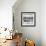 Wooden Bench overlooking a Florida wild Beach-Philippe Hugonnard-Framed Photographic Print displayed on a wall