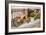 Wooden Bicycles in Amsterdam-Erin Berzel-Framed Photographic Print