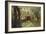 Wooden Bridge in Combs-La-Ville-Telemaco Signorini-Framed Giclee Print