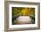 Wooden Bridge in the Autumn Park-sborisov-Framed Photographic Print