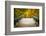 Wooden Bridge in the Autumn Park-sborisov-Framed Photographic Print