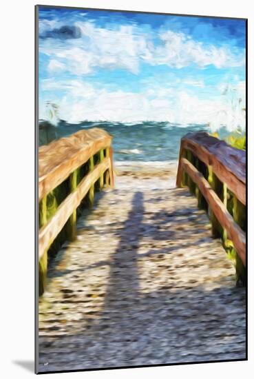 Wooden Bridge  - In the Style of Oil Painting-Philippe Hugonnard-Mounted Giclee Print