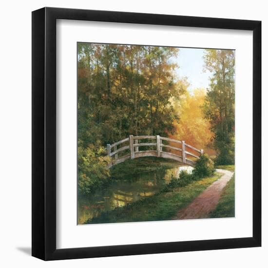 Wooden Bridge-TC Chiu-Framed Art Print