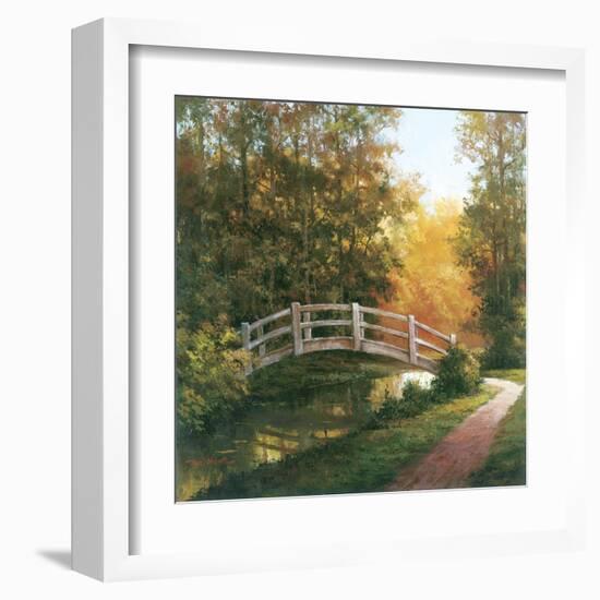 Wooden Bridge-TC Chiu-Framed Art Print