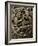 Wooden carving from Hylestad stave church, Norway, 12th century-Werner Forman-Framed Photographic Print