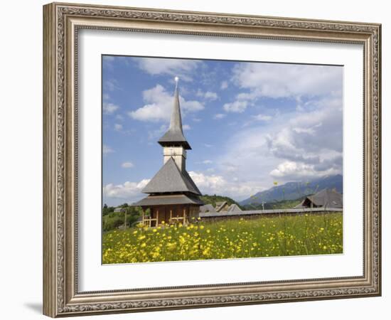 Wooden Church, Fundata, Transylvania, Romania, Europe-Gary Cook-Framed Photographic Print