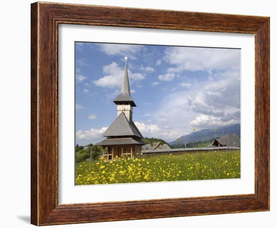 Wooden Church, Fundata, Transylvania, Romania, Europe-Gary Cook-Framed Photographic Print