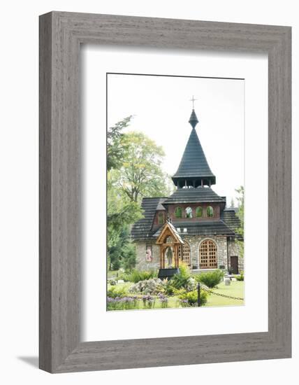 Wooden Church on the Edge of Tatra National Park, Zakopane, Poland, Europe-Kim Walker-Framed Photographic Print