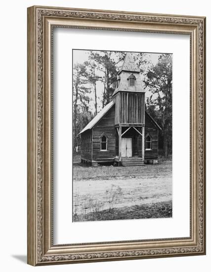 Wooden church, St. Marys, Georgia, 1936-Walker Evans-Framed Photographic Print