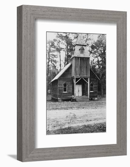 Wooden church, St. Marys, Georgia, 1936-Walker Evans-Framed Photographic Print