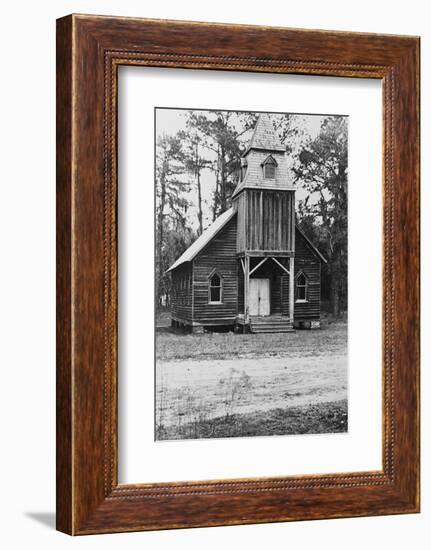 Wooden church, St. Marys, Georgia, 1936-Walker Evans-Framed Photographic Print