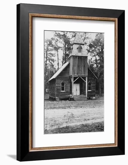 Wooden church, St. Marys, Georgia, 1936-Walker Evans-Framed Photographic Print