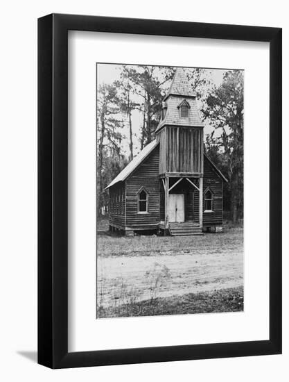 Wooden church, St. Marys, Georgia, 1936-Walker Evans-Framed Photographic Print