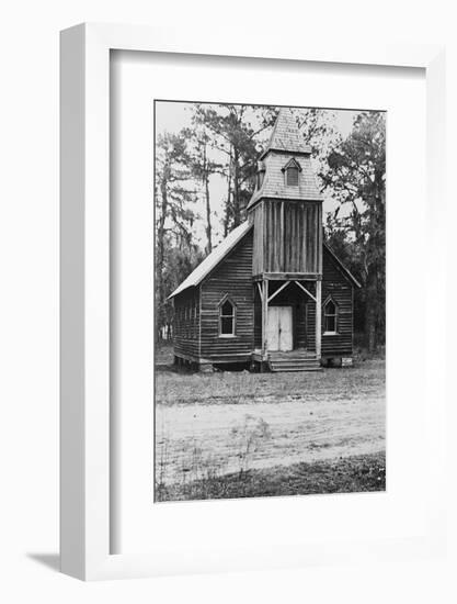 Wooden church, St. Marys, Georgia, 1936-Walker Evans-Framed Photographic Print