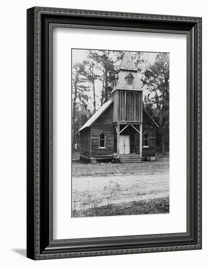 Wooden church, St. Marys, Georgia, 1936-Walker Evans-Framed Photographic Print