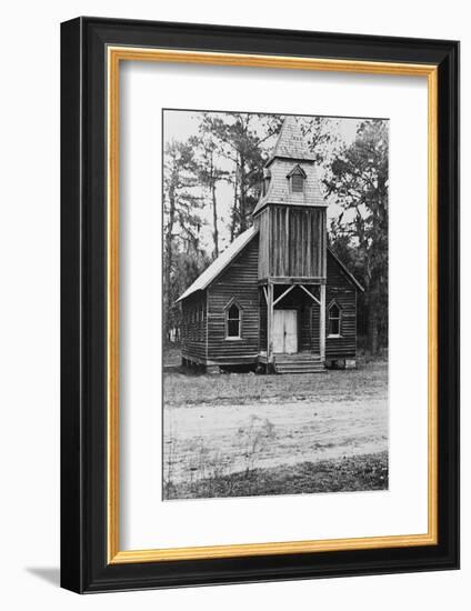 Wooden church, St. Marys, Georgia, 1936-Walker Evans-Framed Photographic Print