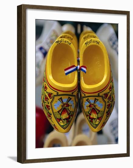 Wooden Clogs, Amsterdam, Holland-Gavin Hellier-Framed Photographic Print