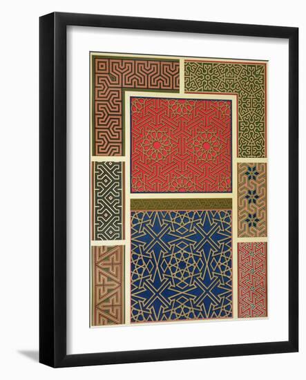 Wooden Compartments and Borders-Achille-Constant-Théodore-Émile Prisse d'Avennes-Framed Giclee Print