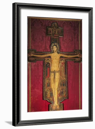 Wooden Cross, 13th Century-Maestro Guglielmo-Framed Photographic Print