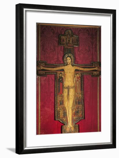 Wooden Cross, 13th Century-Maestro Guglielmo-Framed Photographic Print