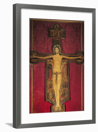 Wooden Cross, 13th Century-Maestro Guglielmo-Framed Photographic Print