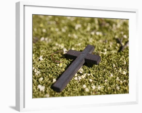 Wooden Cross, Paris, France, Europe-Godong-Framed Photographic Print