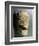 Wooden death mask, Eskimo or Aleut, Aleutian Islands-Werner Forman-Framed Photographic Print