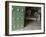 Wooden Doors and Colonial Architecture Lead to the Tiled Foyer, Church at Mitla, Oaxaca, Mexico-Judith Haden-Framed Photographic Print