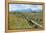 Wooden Fence at the Old Cunningham Cottage in Front of the Teton Range, Grand Teton National Park-Natalie Tepper-Framed Premier Image Canvas