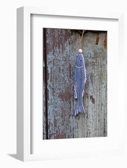 Wooden Fish, Door, Old-Andrea Haase-Framed Photographic Print