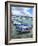 Wooden fishing boats in harbor-Terry Eggers-Framed Photographic Print