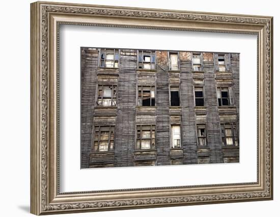 Wooden House, House, Architecture, Decayed-Nora Frei-Framed Photographic Print