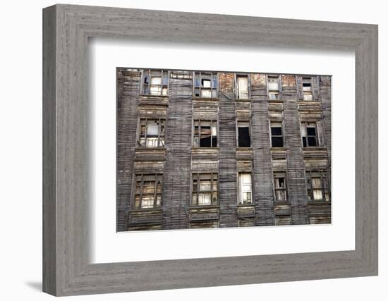 Wooden House, House, Architecture, Decayed-Nora Frei-Framed Photographic Print